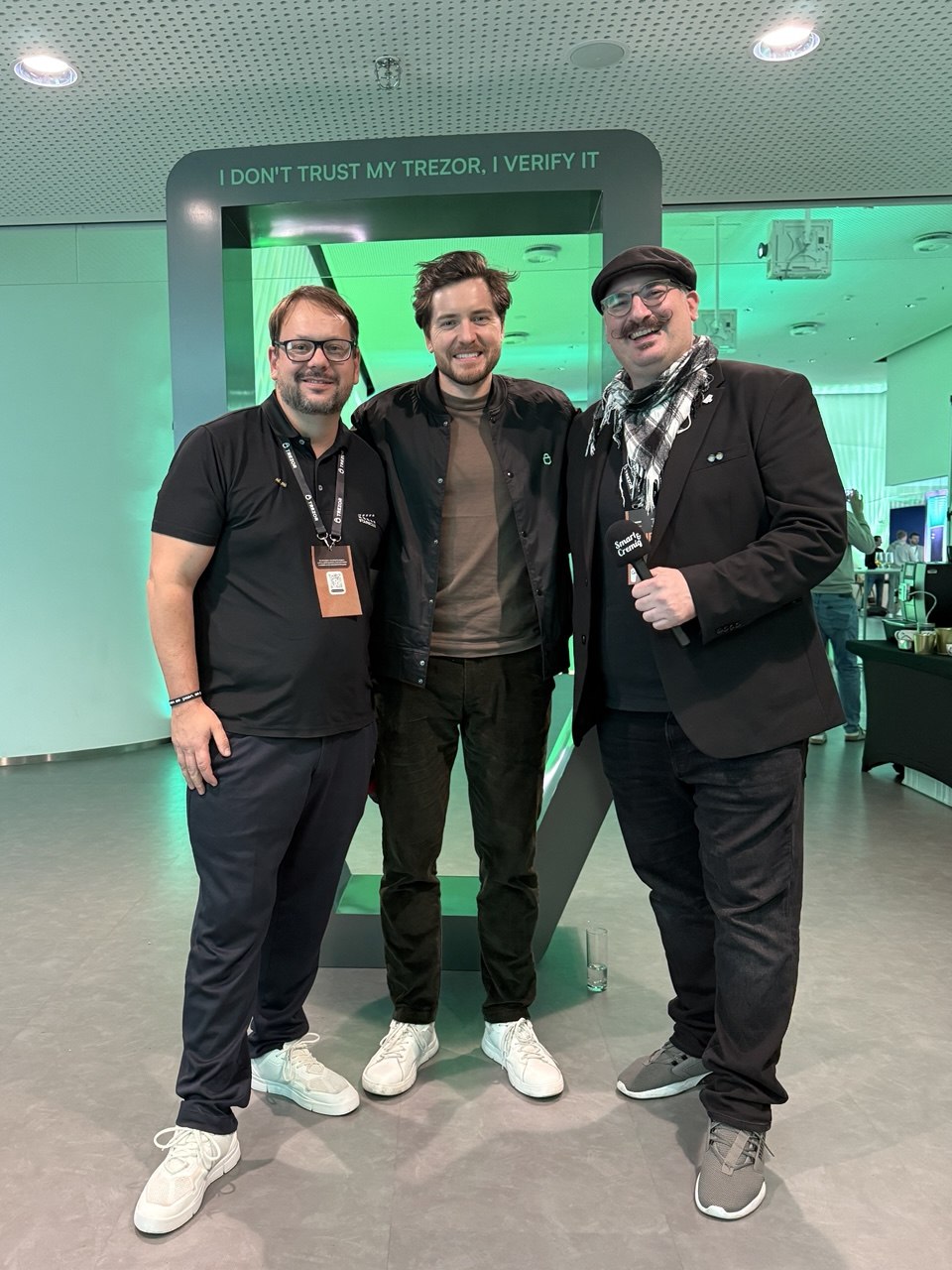 Simon Doser beim Event